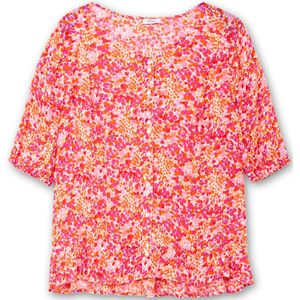 SHEEGO Blouse  lichtbeige / oranje / pink / rosé
