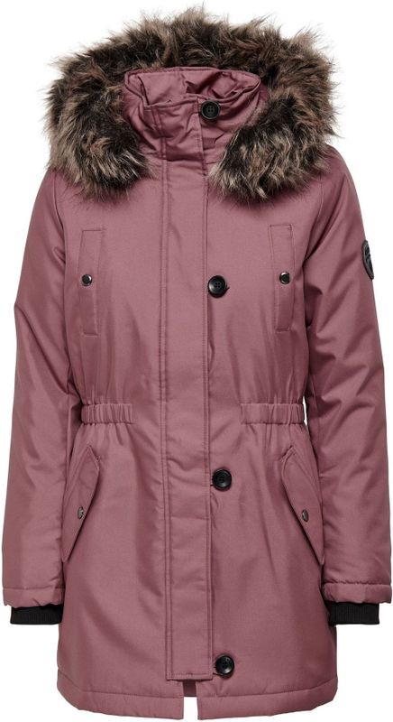 Only - ONLIRIS FUR - Winterparka - Rose Brown - Met Capuchon