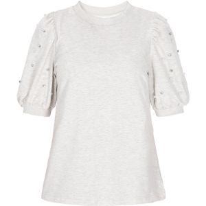 faina Blouse  lichtgrijs