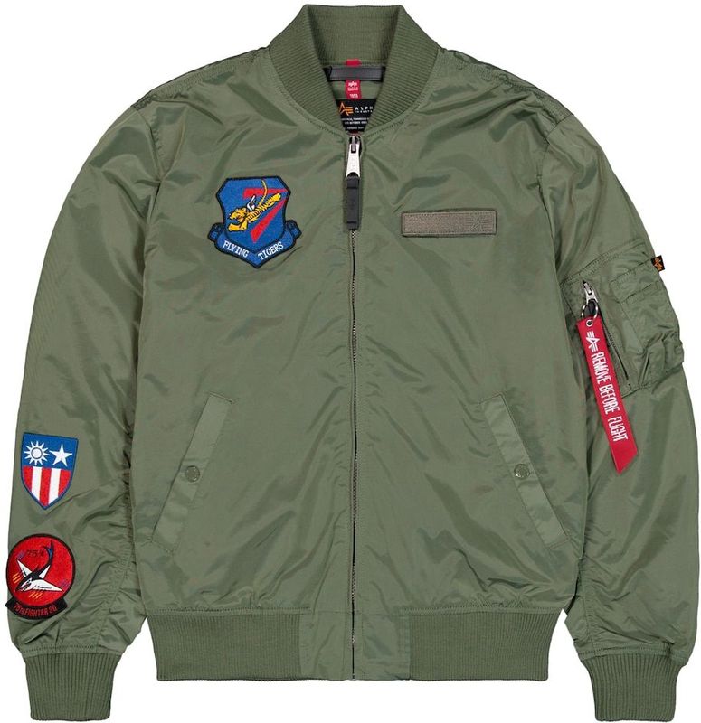 Alpha Industries - MA-1 TT Flying Tigers - Jas - Slim Fit - Nylon