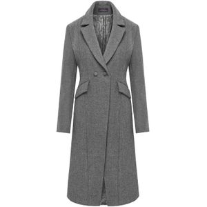 mandragora Wintermantel 'Ekstrawagancki'  grijs