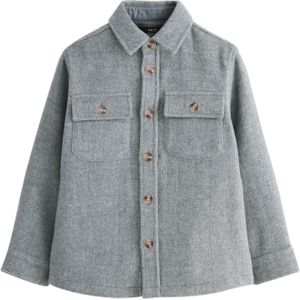 Next - Tussenjas - Grijs - Indoor - Gevoerde Zoom/Rand