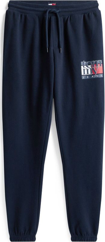 Tommy Jeans Broek  navy / rood / wit