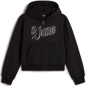 VANS Sweatvest  zwart / zilver