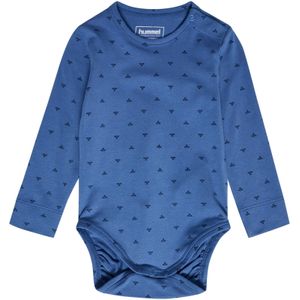 Hummel - hmlMINI BEE AOP L/S - Romper - Zacht Gebreid Jersey