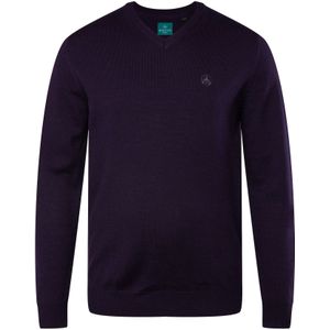 Boston Park Trui  violetblauw / donkerlila