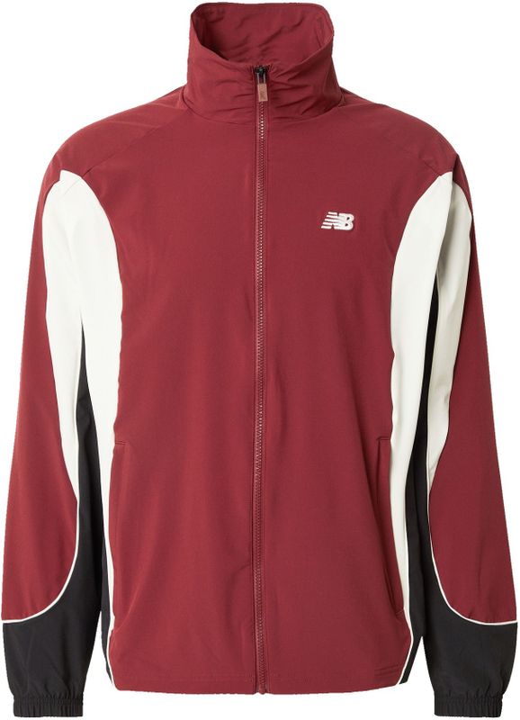 New Balance - In Game - Trainingsjack - Robijnrood/Zwart/Wit
