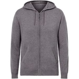 CASH-MERE.CH Gebreid vest  grijs