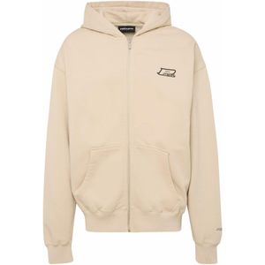 Pegador Sweatvest 'Fox'  taupe / zwart