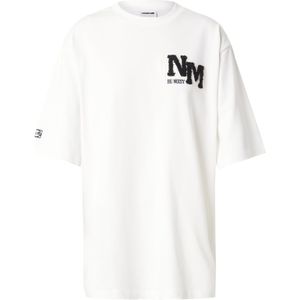 Noisy may Shirt 'NMKOKOON'  zwart / wit