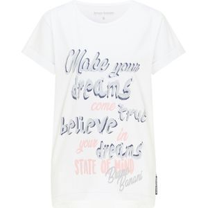 Bruno Banani Shirt 'Hughes'  donkerblauw / lichtgrijs / rosa / wit