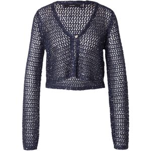 VERO MODA Gebreid vest 'VMLEILANI'  navy