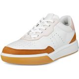 ECCO - Street Court - Sneakers - Kastanjebruin / Wit