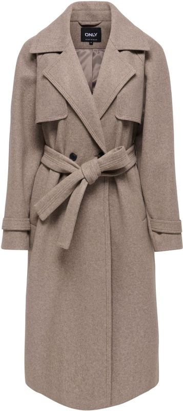 ONLY Tussenmantel 'ONLLAURA'  bruin