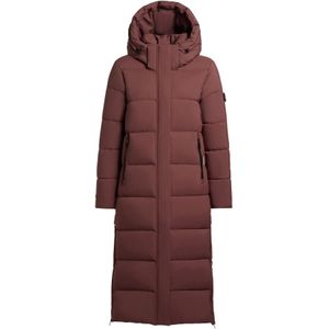 khujo Wintermantel 'Dote2'  karmijnrood