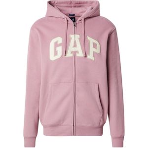 GAP Sweatvest  mauve / wit