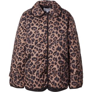 PIECES Tussenjas  camel / zwart