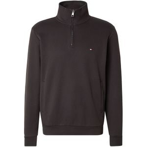 TOMMY HILFIGER Sweatshirt 'ESSENTIAL'  zwart