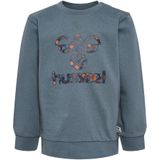 Hummel - Sweatshirt - Marine - Normale Pasvorm - Lange Mouw