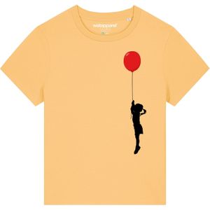 Watapparel Shirt  lichtgeel / rood / zwart