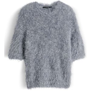 Gebreide pullover met 1/2-mouwen, model 'TOONI'