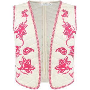 Shiwi Bodywarmer 'GILET'  pink / wit