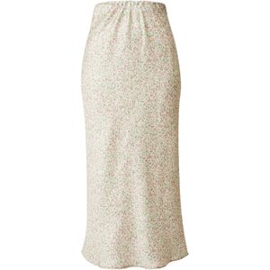 Oasis Rok  groen / rosa / oudroze / offwhite