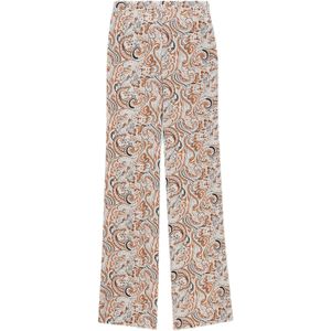 MADELEINE Broek  cognac / oranje / zwart / wit