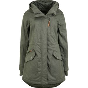 Oxmo Tussenparka 'Bella'  bruin / donkergroen