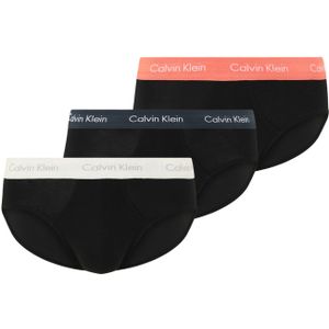 Calvin Klein - Underwear - Slip - Marine - Zalm Roze - Zwart - Wit - 3 Pack
