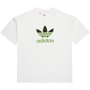 ADIDAS ORIGINALS Shirt 'Trefoil'  limoen / zwart / wit