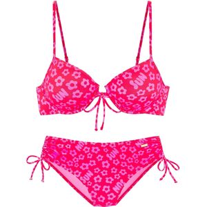 BUFFALO Bikini  lichtroze / donkerroze