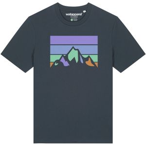 Watapparel Shirt  antraciet / groen / lila / oranje