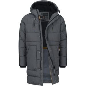 INDICODE JEANS Winterjas 'INKenter'  donkergrijs