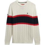 Superdry - Stripe Cable - Gebreide Trui