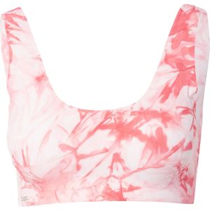 MAGIC Bodyfashion BH  pastelrood / wit