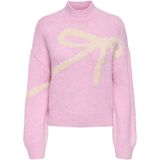 JDY Trui 'JDYKILIAN'  geel / oudroze