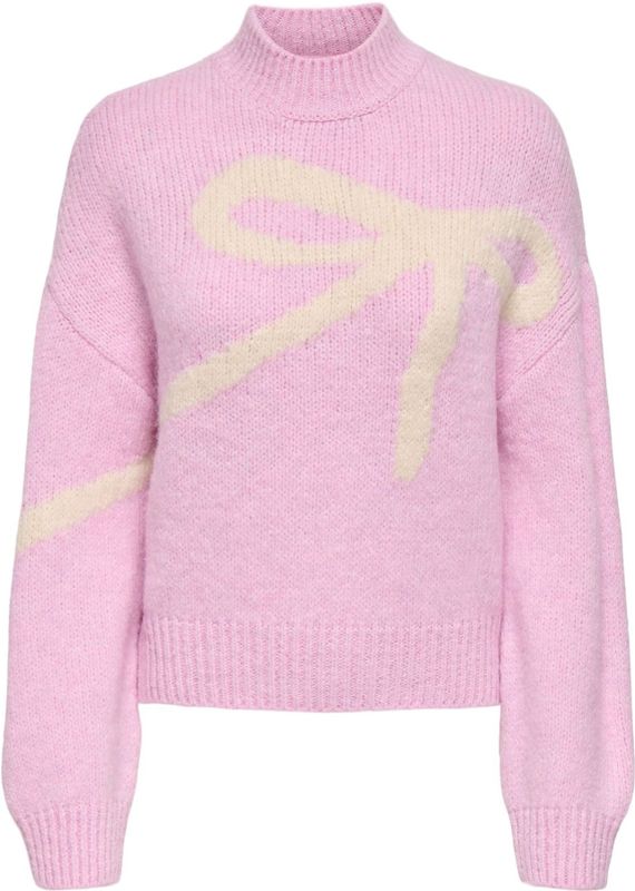 JDY Trui 'JDYKILIAN'  geel / oudroze