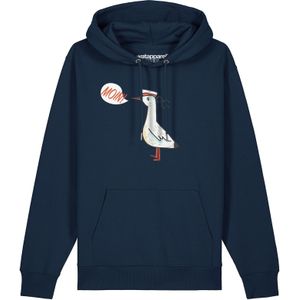 Watapparel Sweatshirt 'Moin Seagull'  navy / gemengde kleuren