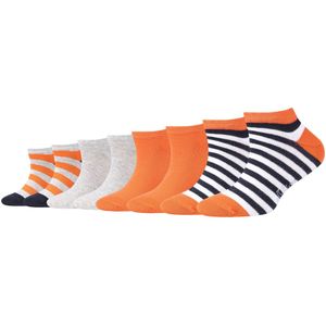 s.Oliver Sokken  marine / lichtgrijs / oranje / wit