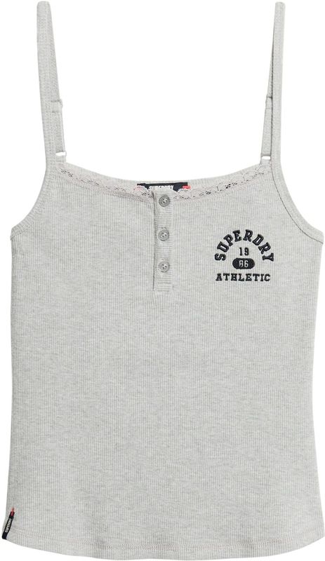 Dames knoop top met patroon Superdry Athletic Essentials