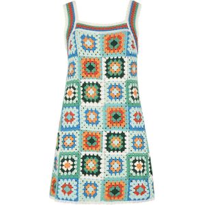 Apricot Jurk  blauw / lichtblauw / groen / oranje / rood