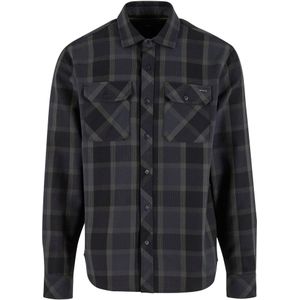 INDICODE JEANS Overhemd 'Poma'  navy / grijs / zwart