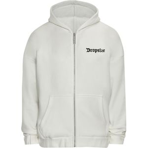 Dropsize Sweatvest  zwart / wit