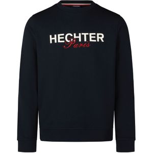HECHTER PARIS Sweatshirt  donkerblauw / rood / wit