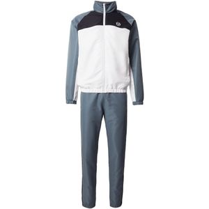 Sergio Tacchini Trainingspak 'Metropolis'  stone grey / zwart / wit