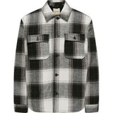 Onszack - Jas - Gespreide Kraag - Knoopsluiting - Borstzakken met Knoopsluiting - Polyester Voering