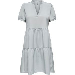 Onlnova - Korte Jurk - V-Hals - Korte Mouwen - Regular Fit