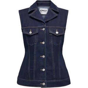 ONLY - ONLJoana - Bodywarmer - Donkerblauw