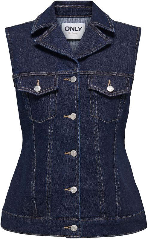 ONLY - ONLJoana - Bodywarmer - Donkerblauw